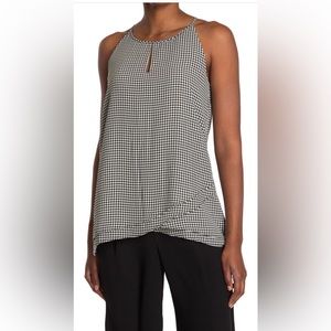 Tahari Houndstooth Tank NWOT